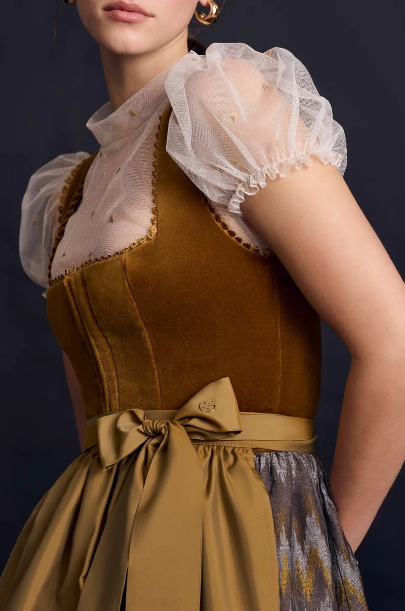Bluse Leni in Gold