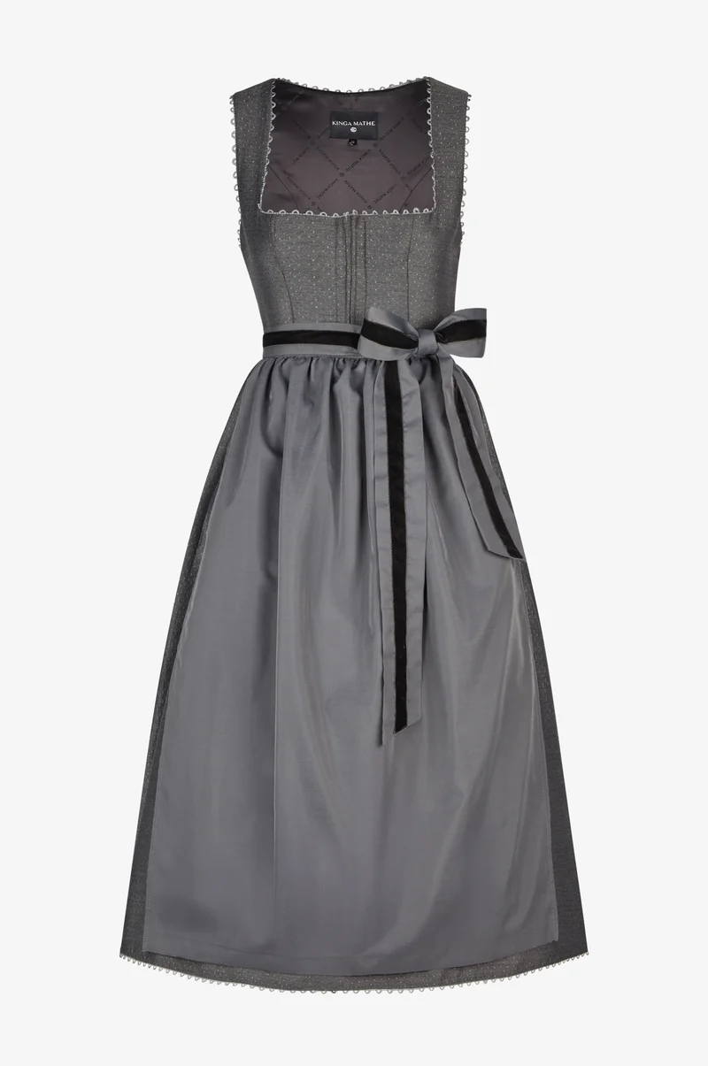 Dirndl Tirana in Grau