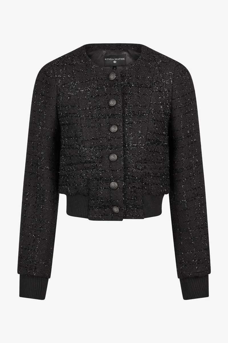 Trachtenjacke Luna in Schwarz