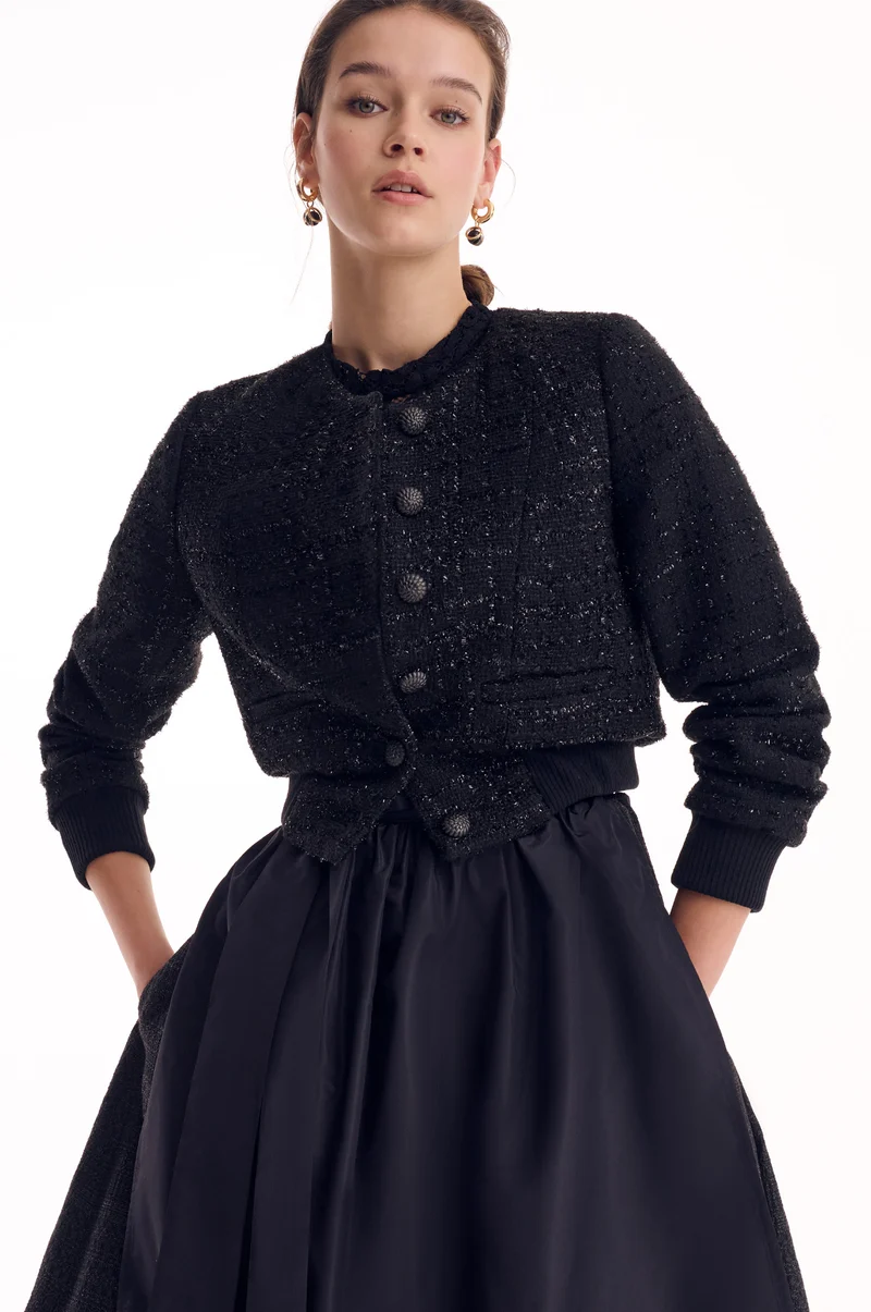 Trachtenjacke Luna in Schwarz