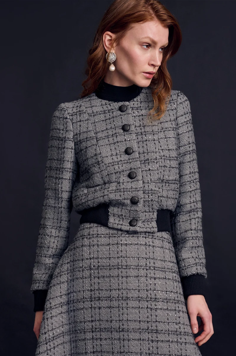 Trachtenjacke Luna in Grau