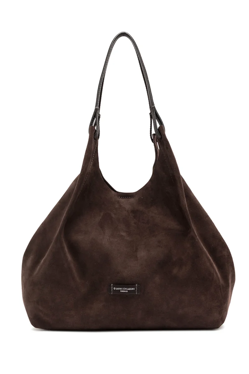 Gianni Chiarini Damen Handtasche Dua Moka