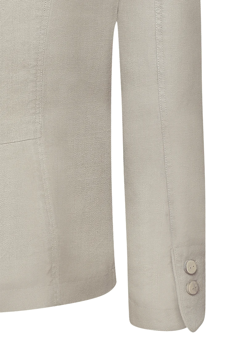 Gewaschene Leinenjacke