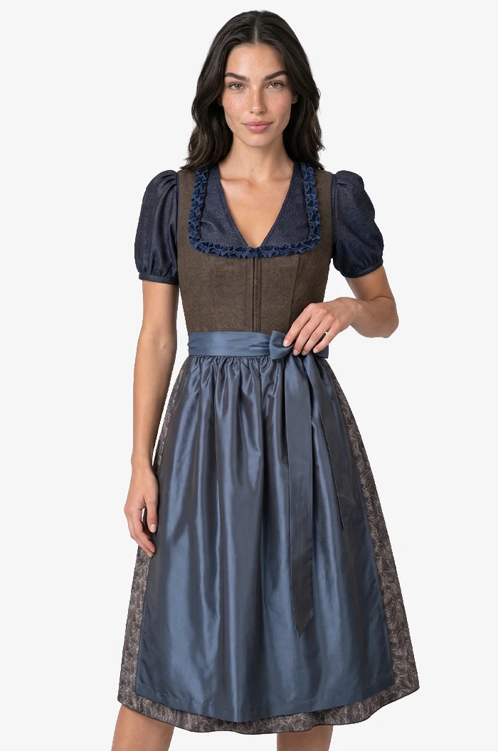 Dirndl Positano in Mocca