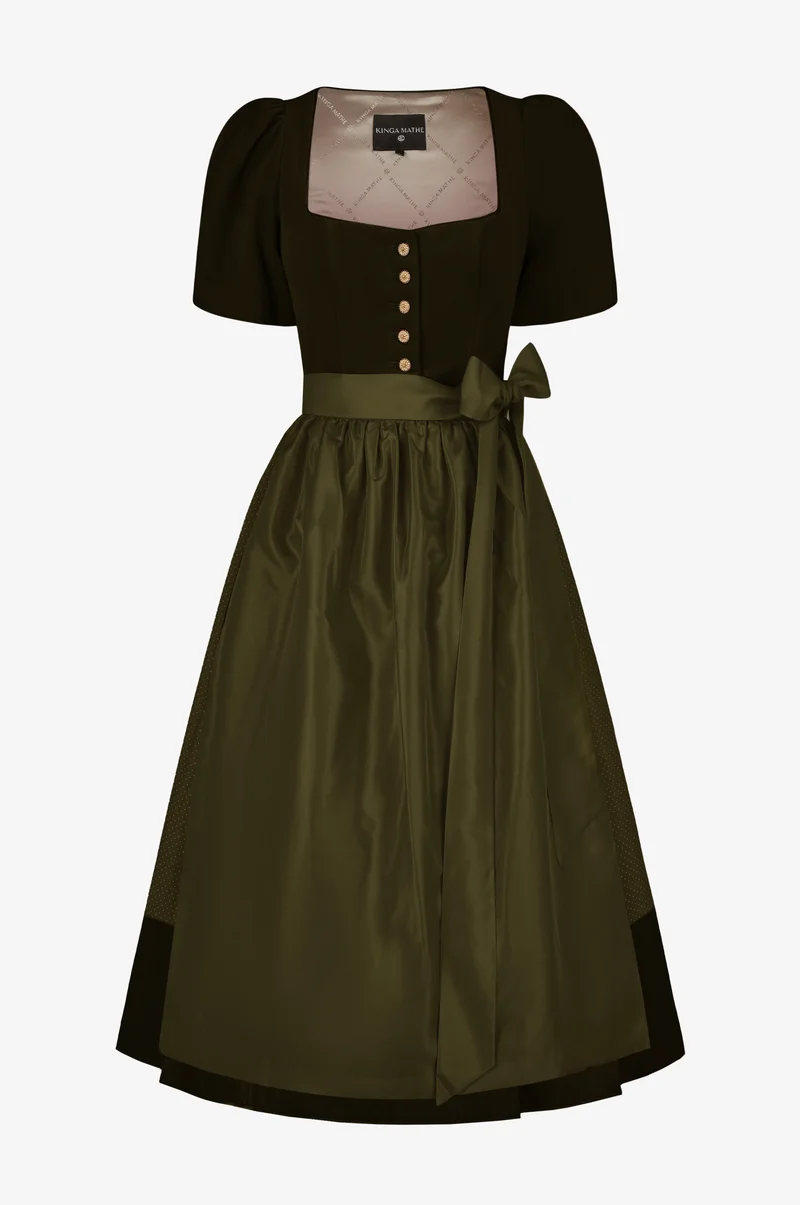 Dirndl Minori in Olive