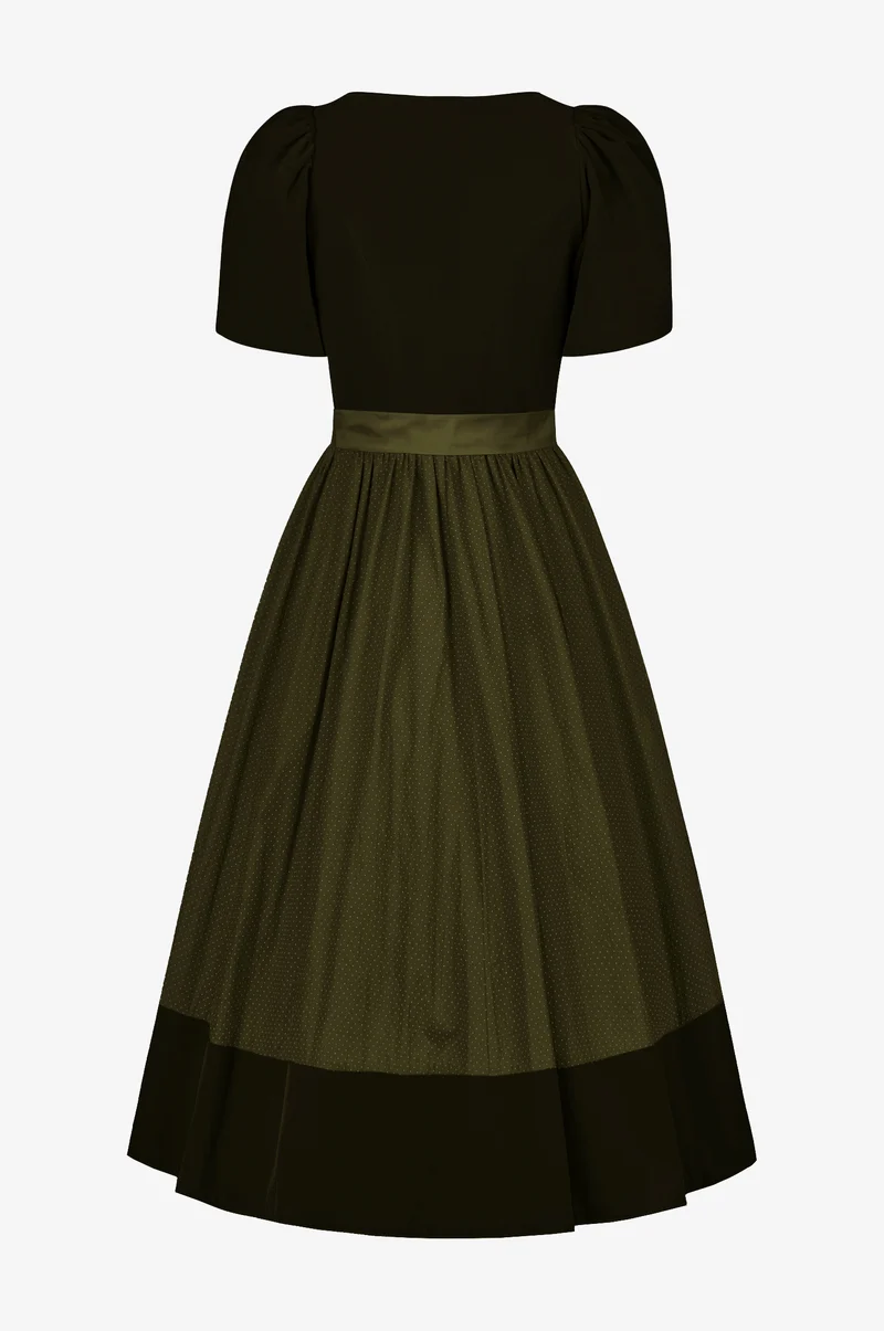 Dirndl Minori in Olive