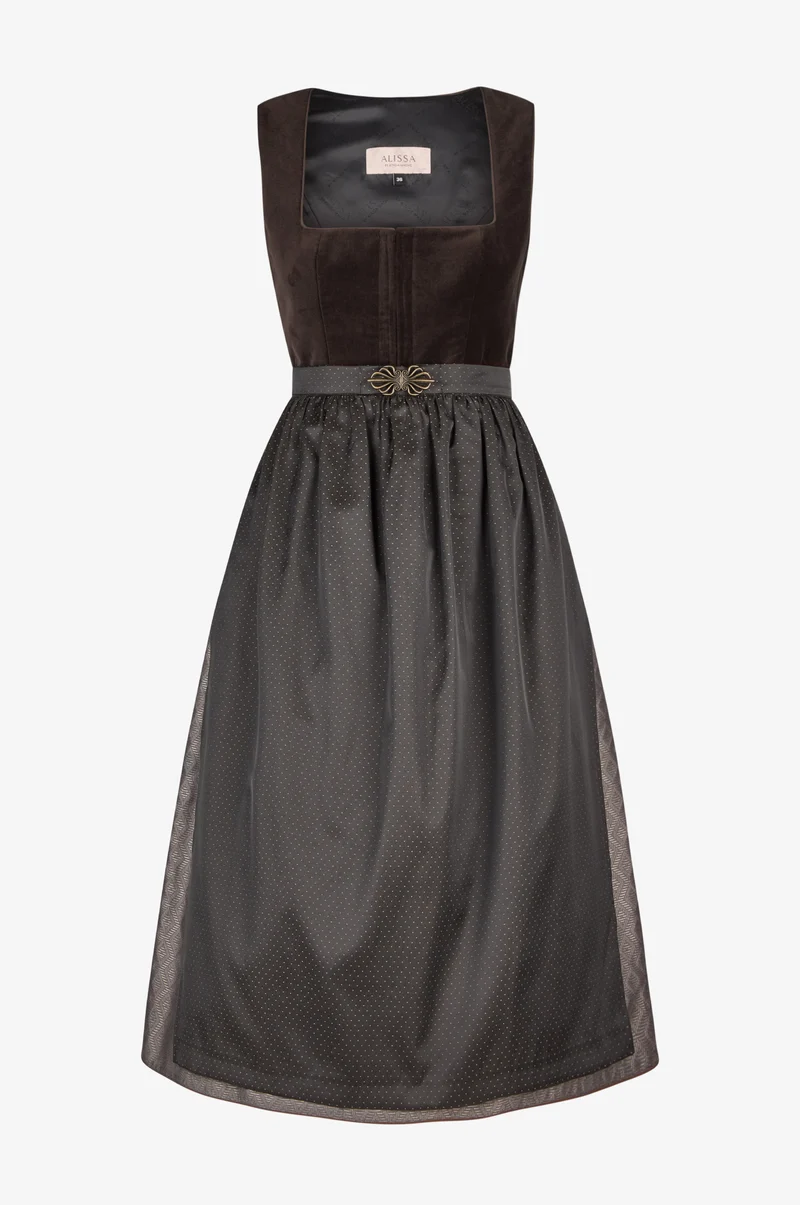 Dirndl Lumi in Trüffel
