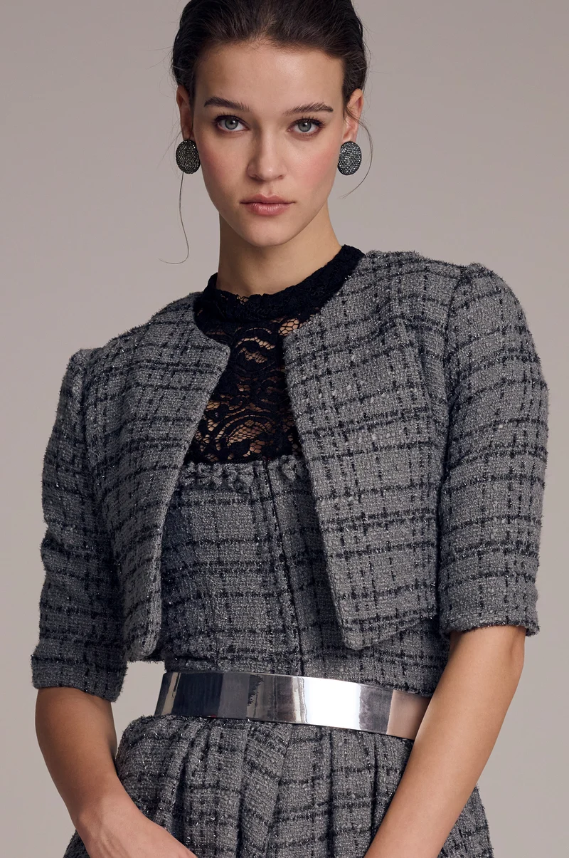 Bolero Marie in Grau
