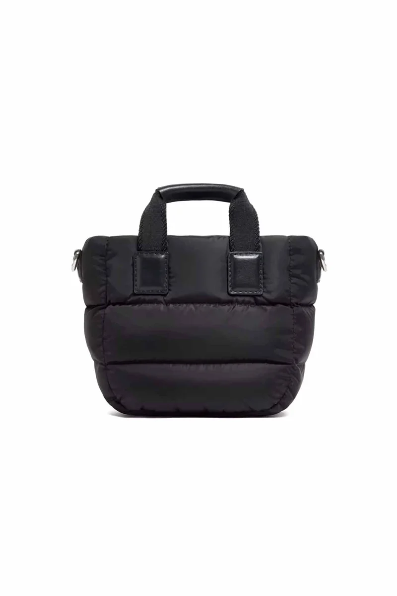 Moncler Damen Tote Tasche Micro Caradoc Schwarz