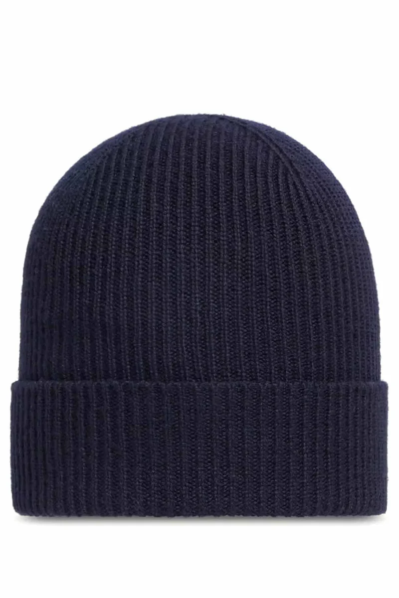 Moncler Herren Strickmütze Navy