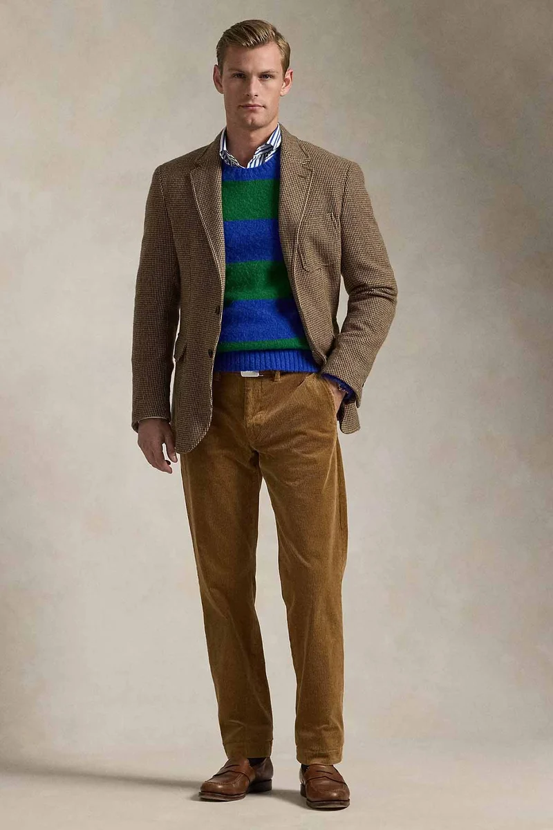 Polo Ralph Lauren Herren Straight-Fit Kordsamthose Golden Brown