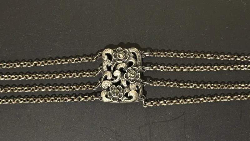 Kropfkette silber