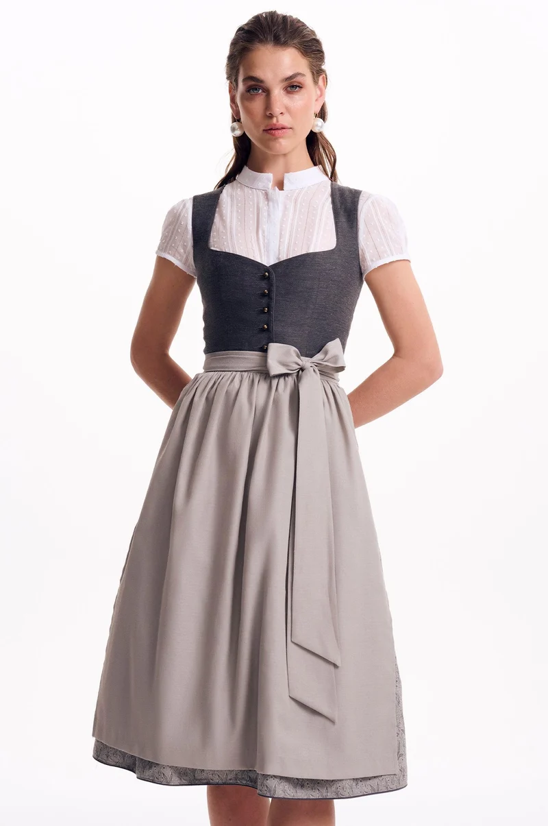Dirndl Talea in Anthrazit
