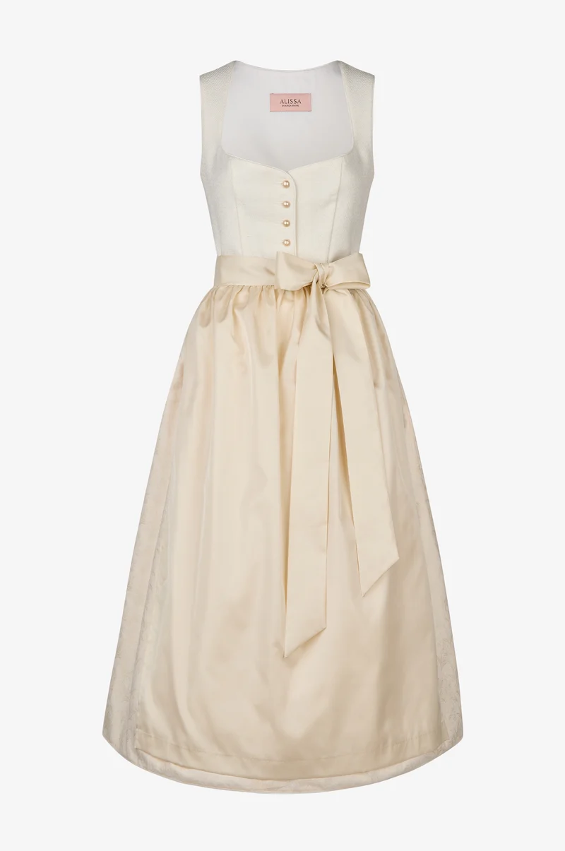 Dirndl Eloise in Ivory