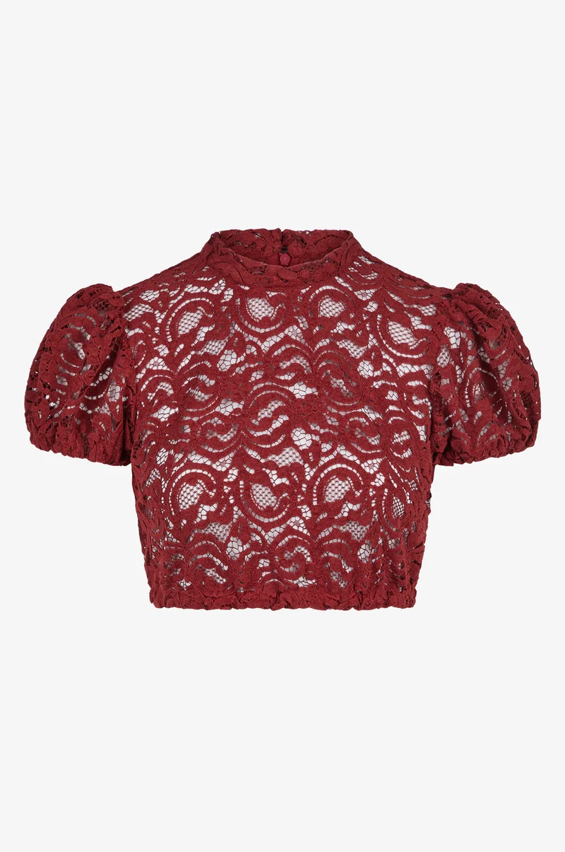 Bluse Pina in Bordeaux