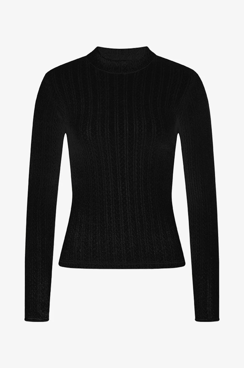Top Jana in Schwarz