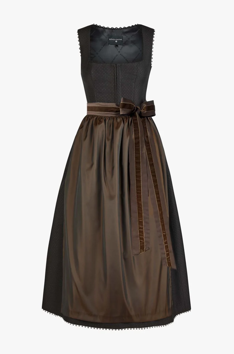Dirndl Tirana in Schwarz