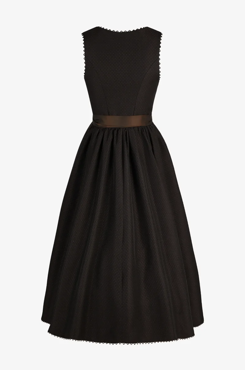 Dirndl Tirana in Schwarz