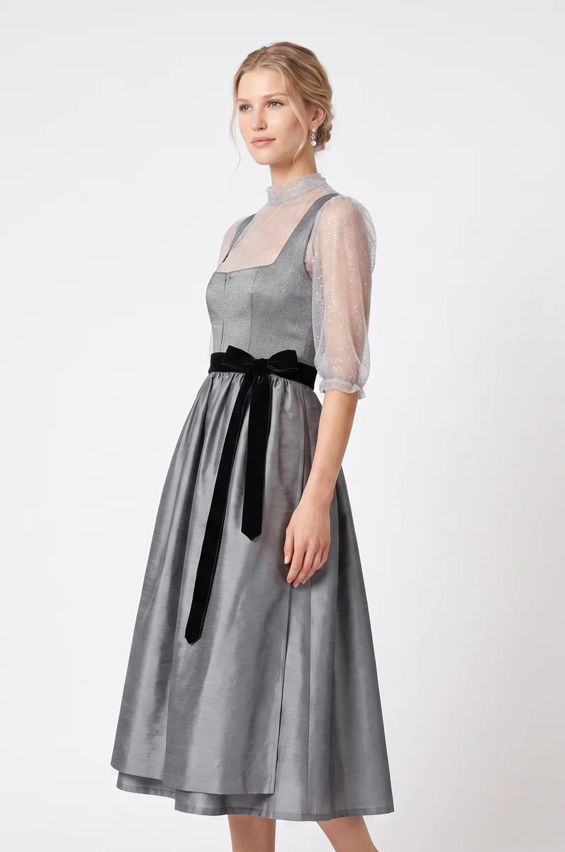 Dirndl Fasano in Grau