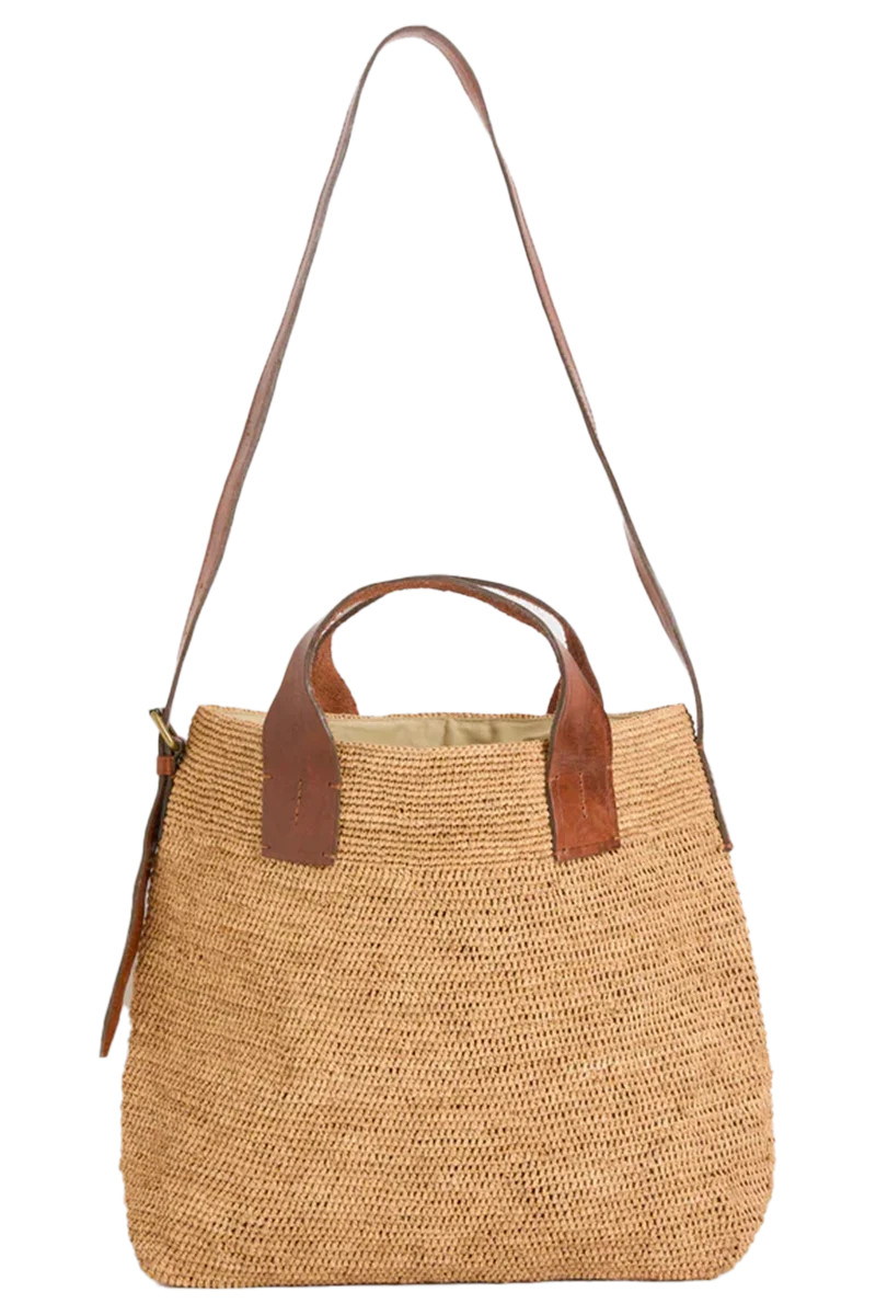 IBELIV Damen Cabas-Tasche Mety Beige
