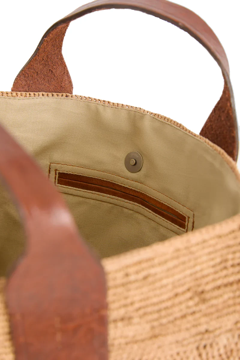 IBELIV Damen Cabas-Tasche Mety Beige