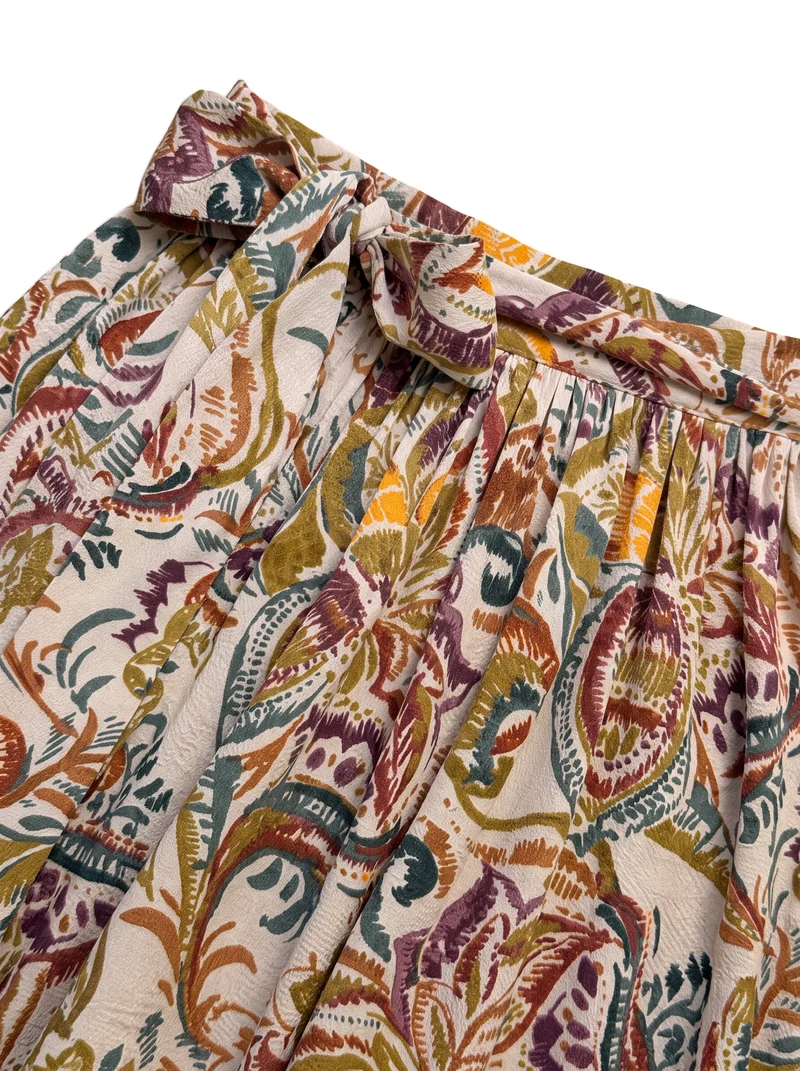 Florale Schürze Jacquard