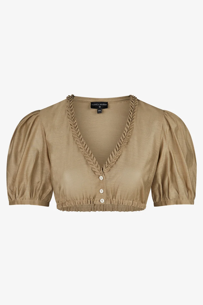 Dirndlbluse Colada in Beige