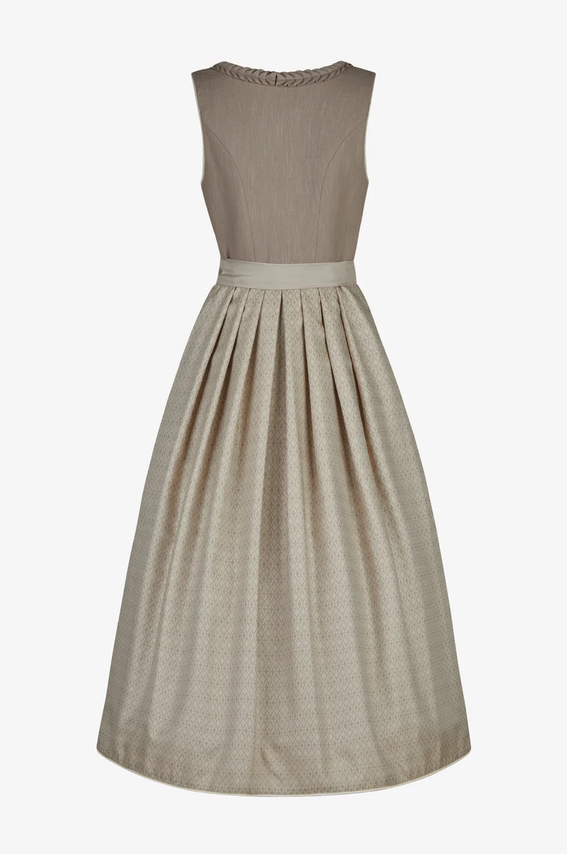 Dirndl Nela in Taupe