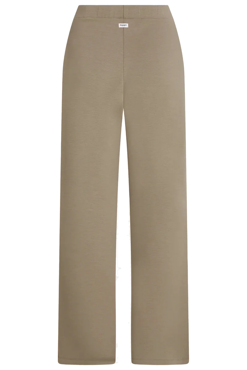 Penn & Ink N.Y Damen Hose mit Streifen Dessert/Ecru