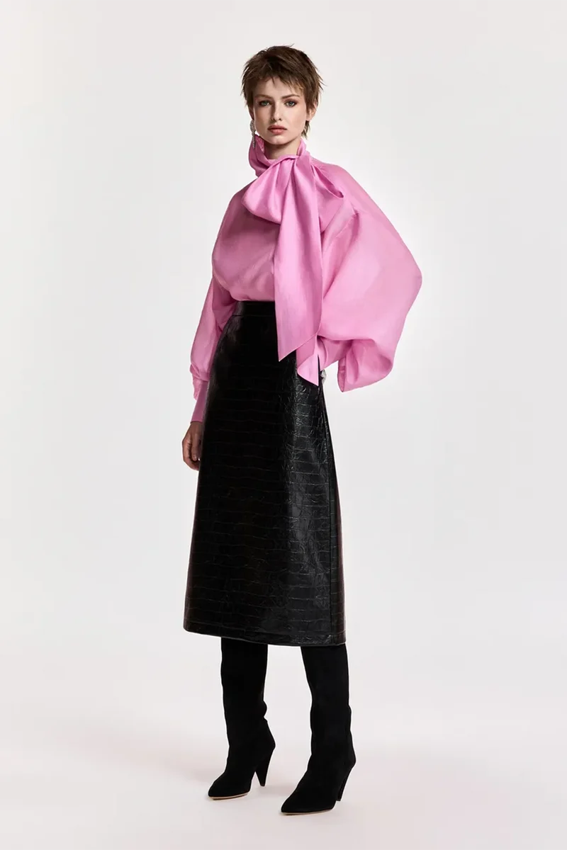 Essentiel Antwerp Damen Oversized-Bluse Karismatic Rosa