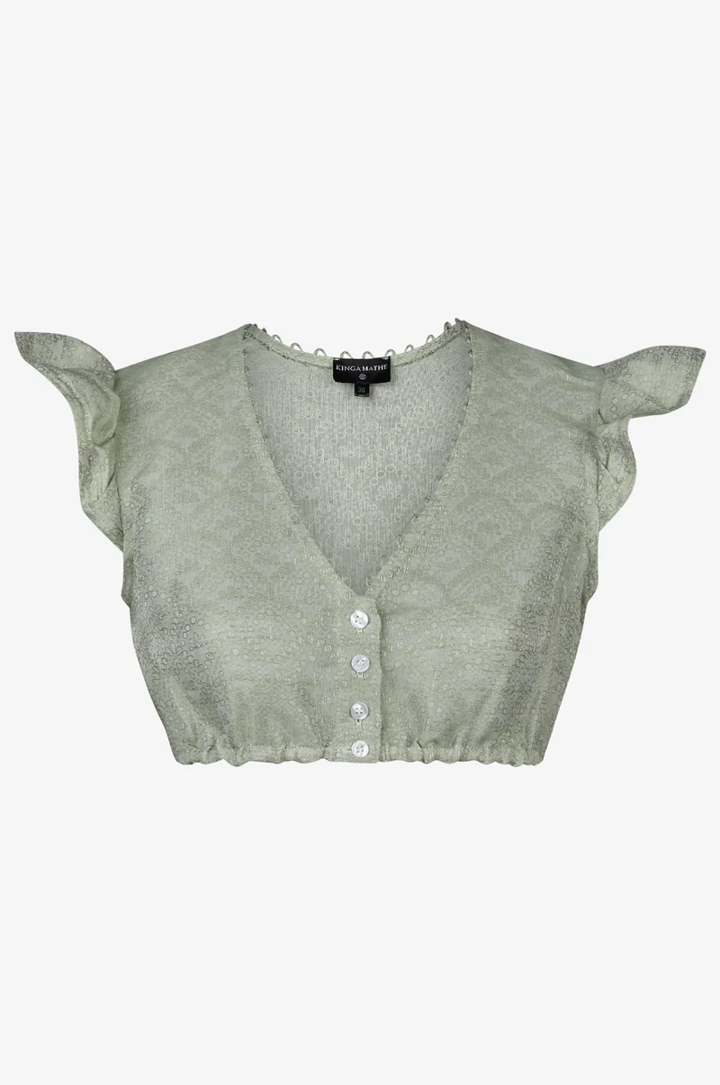 Dirndlbluse Kiki in Mint