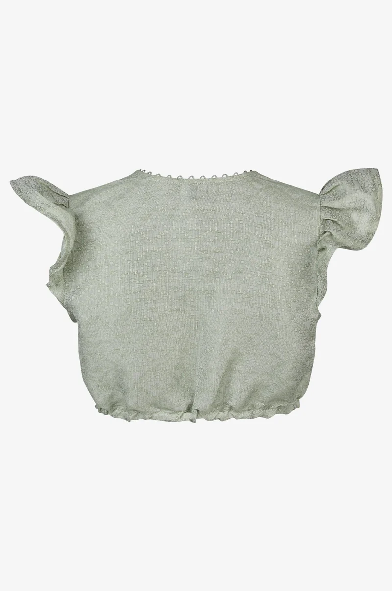 Dirndlbluse Kiki in Mint