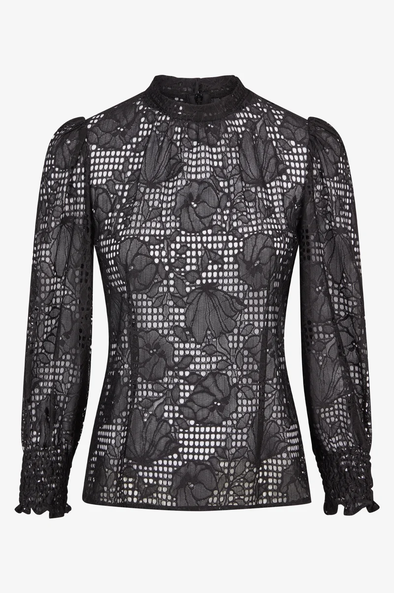 Bluse Cornelia in Schwarz
