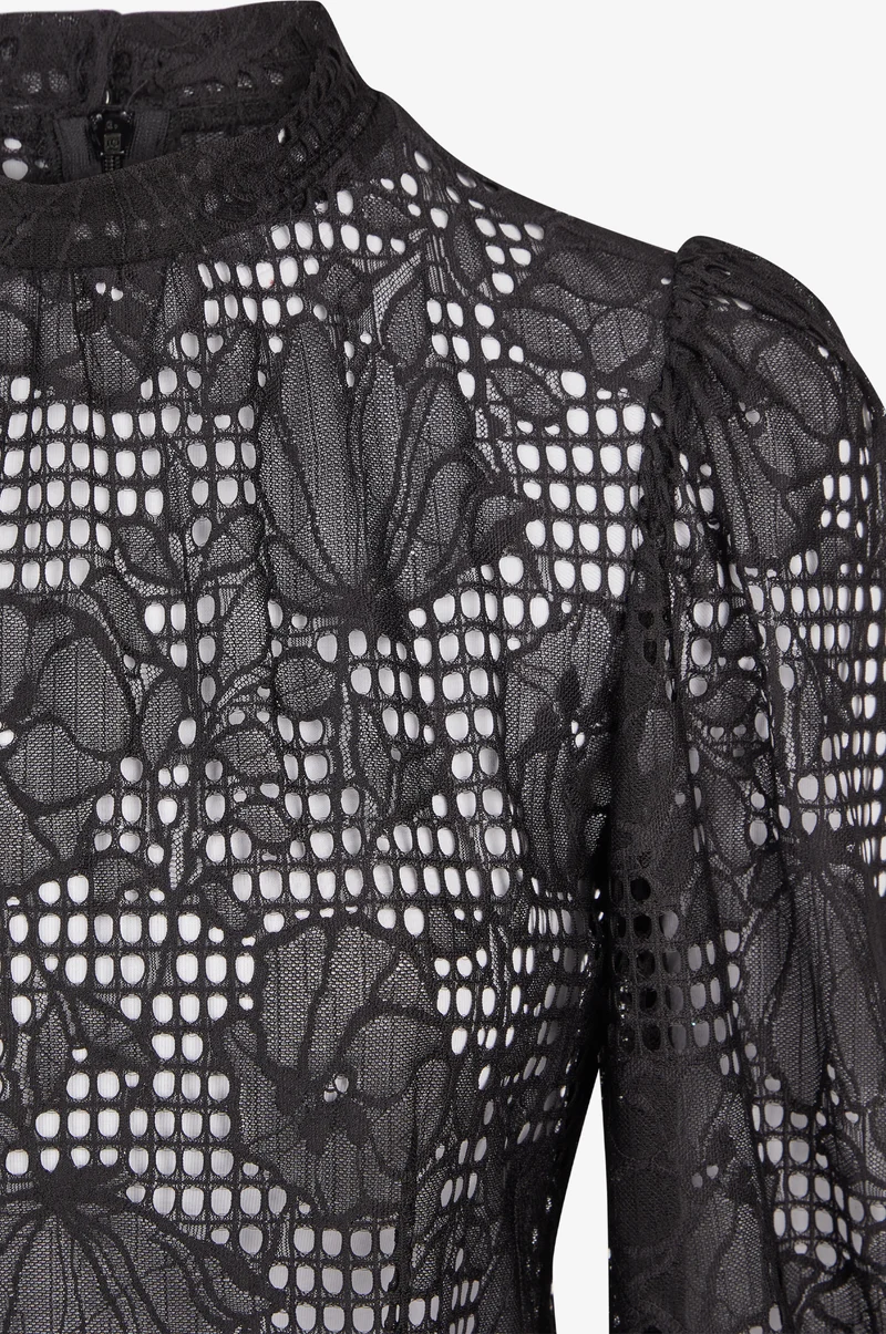 Bluse Cornelia in Schwarz