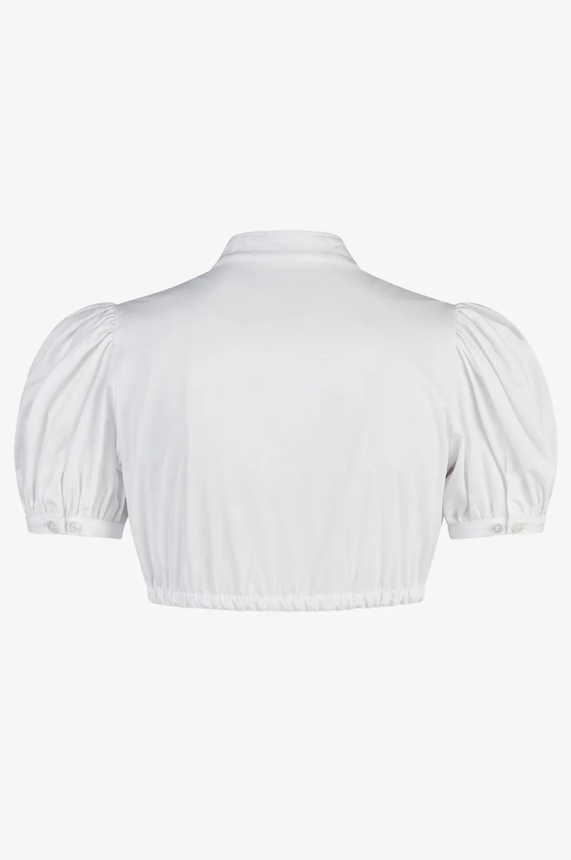 Dirndlbluse Gini in Weiß