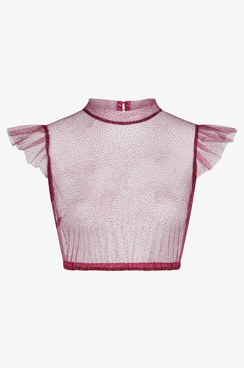 Dirndlbluse Heiki in Beere