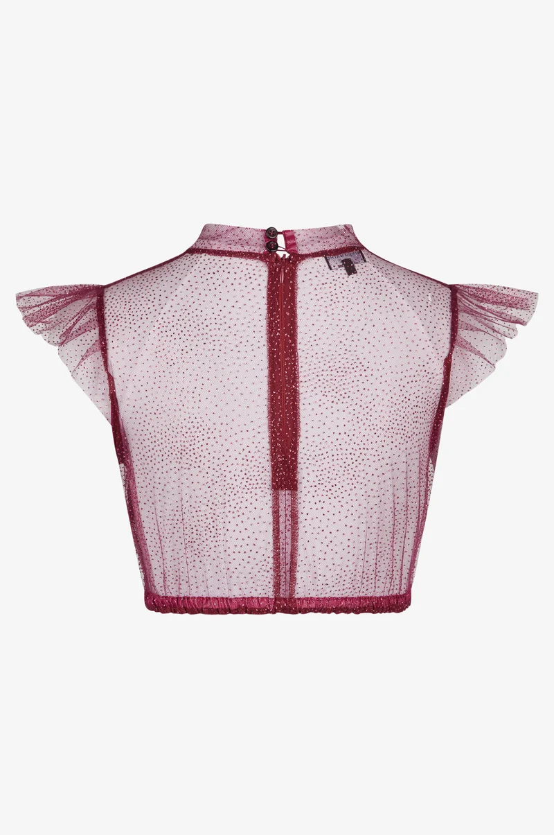 Dirndlbluse Heiki in Beere