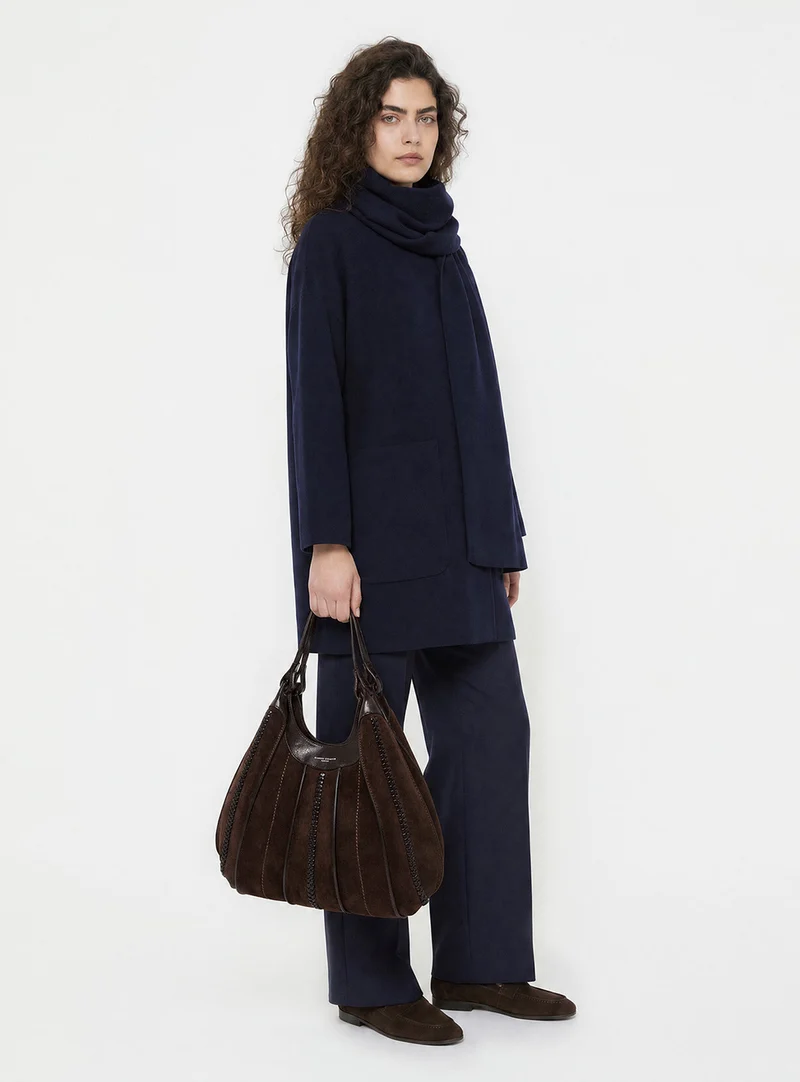 Gianni Chiarini Damen Handtasche Dua Espresso