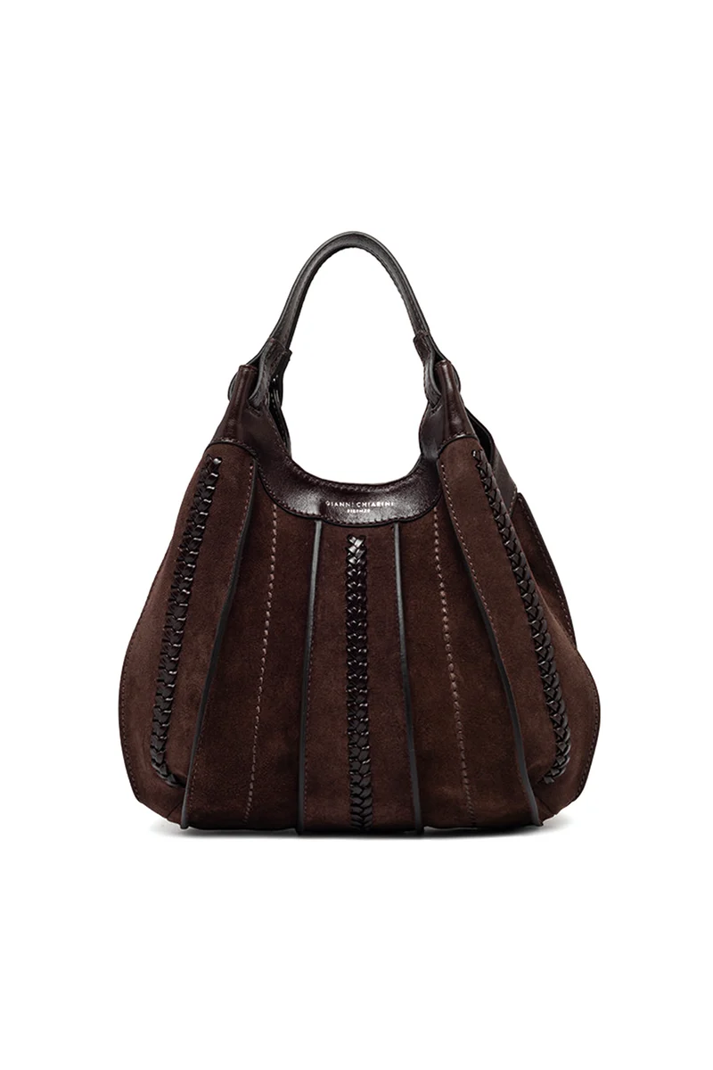 Gianni Chiarini Damen Handtasche Dua Espresso