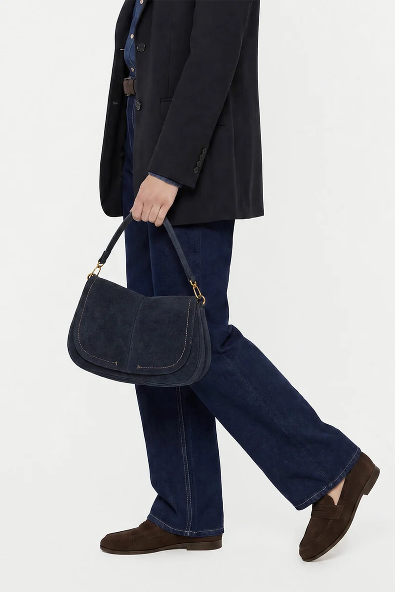 Gianni Chiarini Damen Handtasche Helena Round Notturno