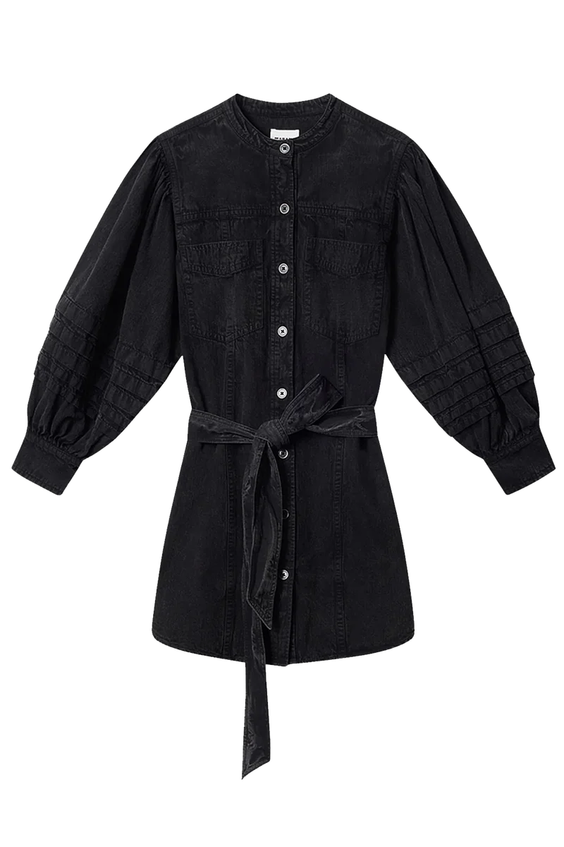 Isabel Marant Étoile Damen Kleid Moe Schwarz