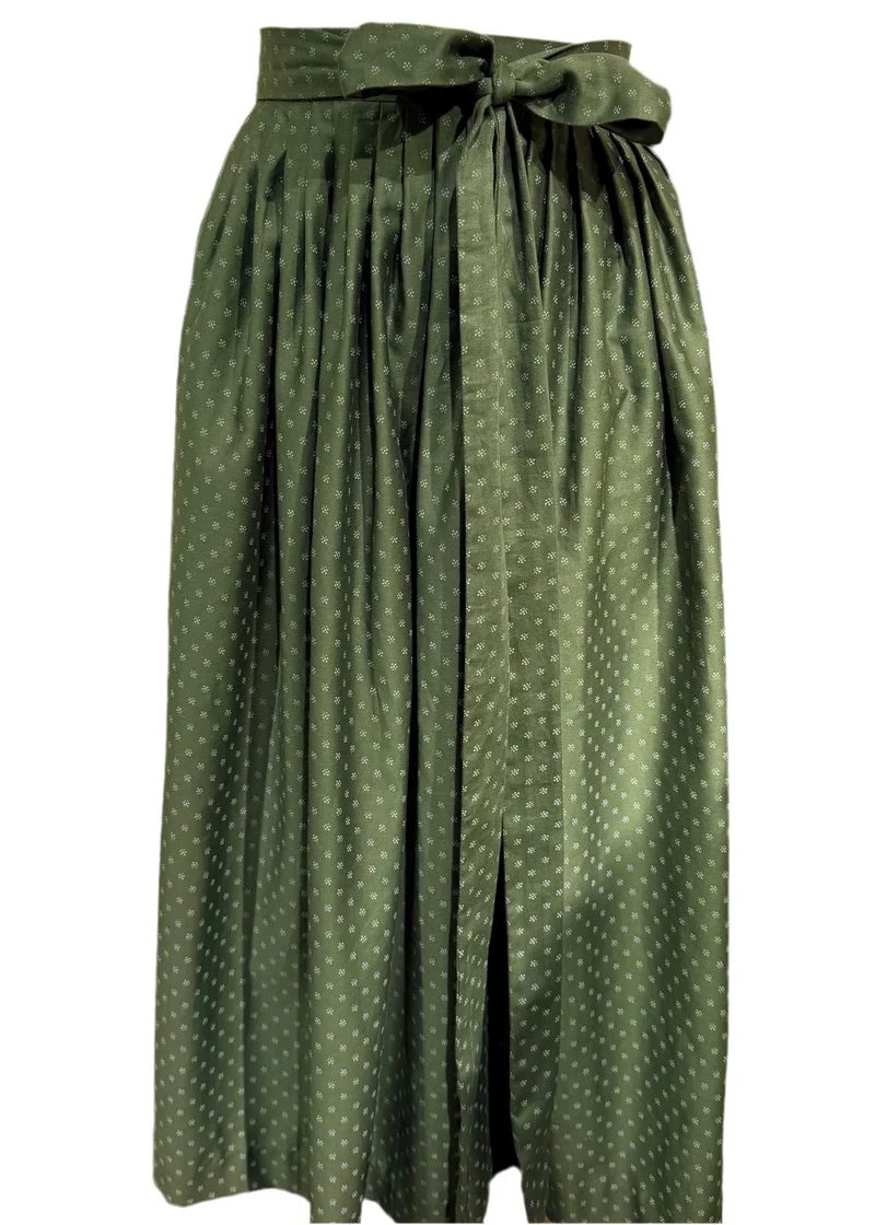 Dirndlschürze Anno Domini Design grün 80cm