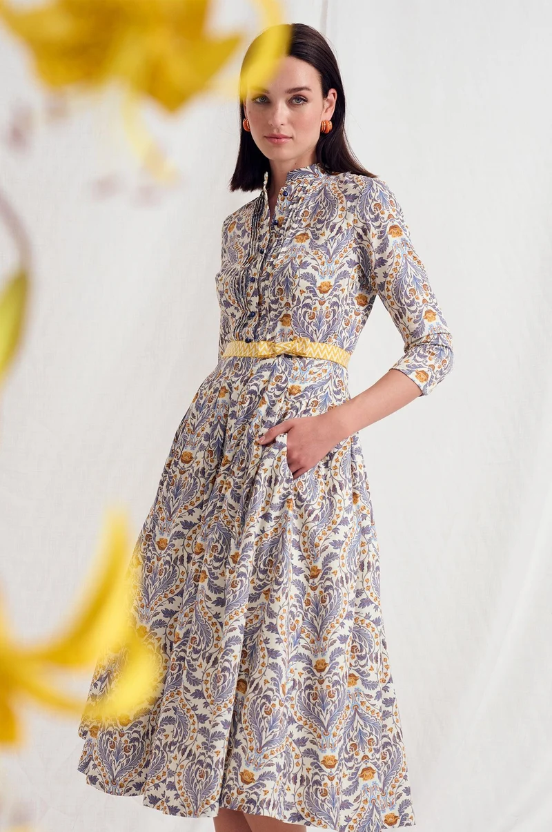 Kleid Odelia in Nachtblau