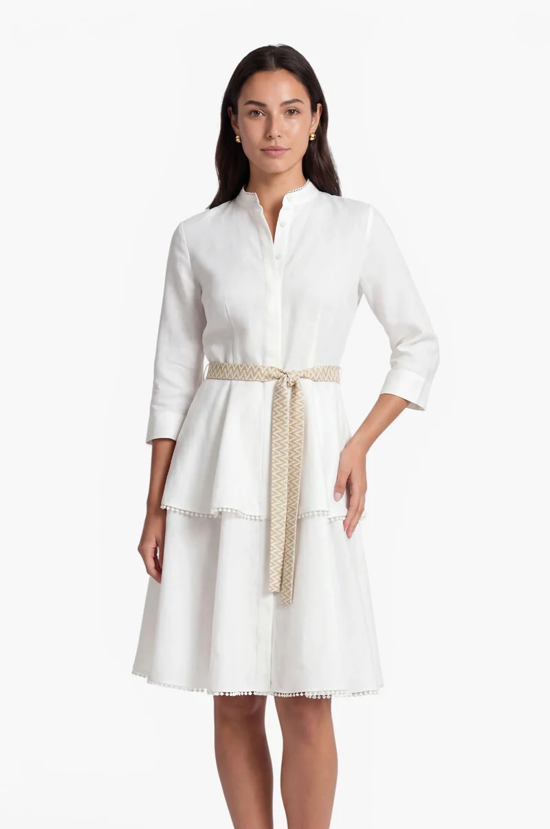 Kleid Mica in Weiß