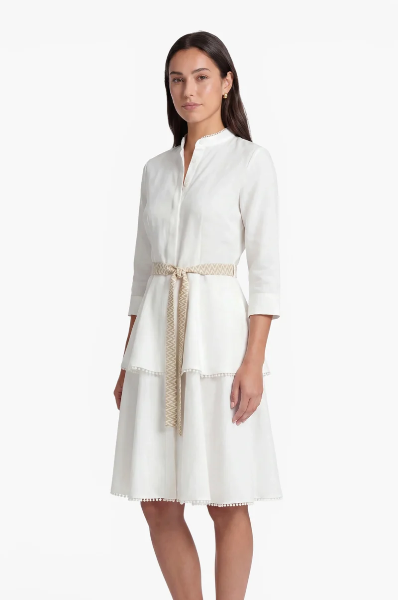 Kleid Mica in Weiß