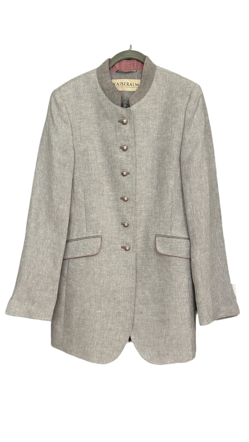 Trachtenjacke Damen Kaiserjäger grau