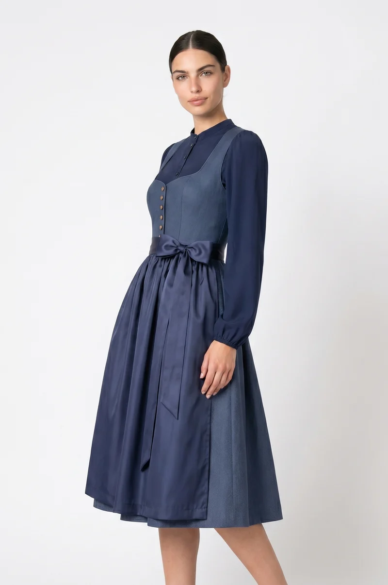 Dirndl Nora in Blau