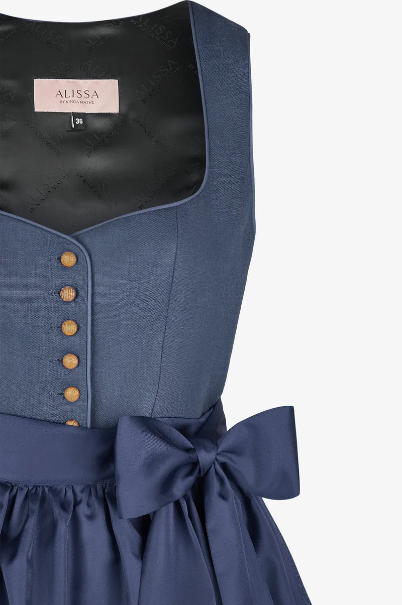 Dirndl Nora in Blau
