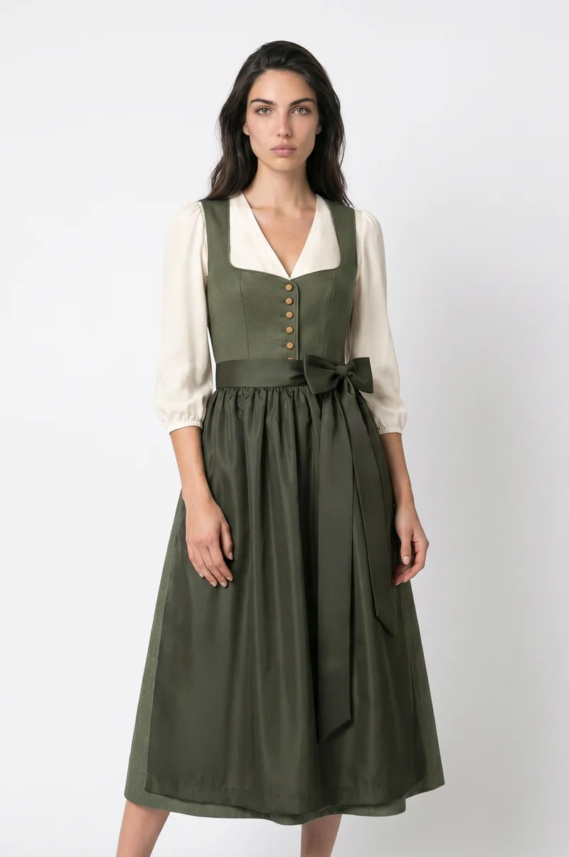 Dirndl Nora in Olive