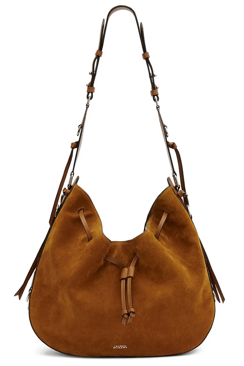 Isabel Marant Étoile Damen Handtasche Bolton Hobo Cognac